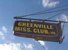 Photo of Greenville, Mississippi Social Club sign