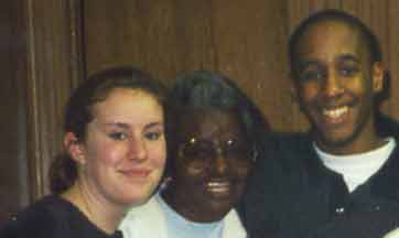 Photo of Claire Anderson, Katherine Peterson, and Kenrick McNish