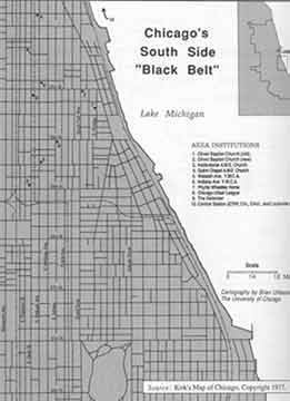 Map of Chicago's South Side