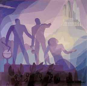 Aaron Douglas, Aspiration, 1936