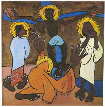 William Johnson, Jesus and 3 Marys, 1935